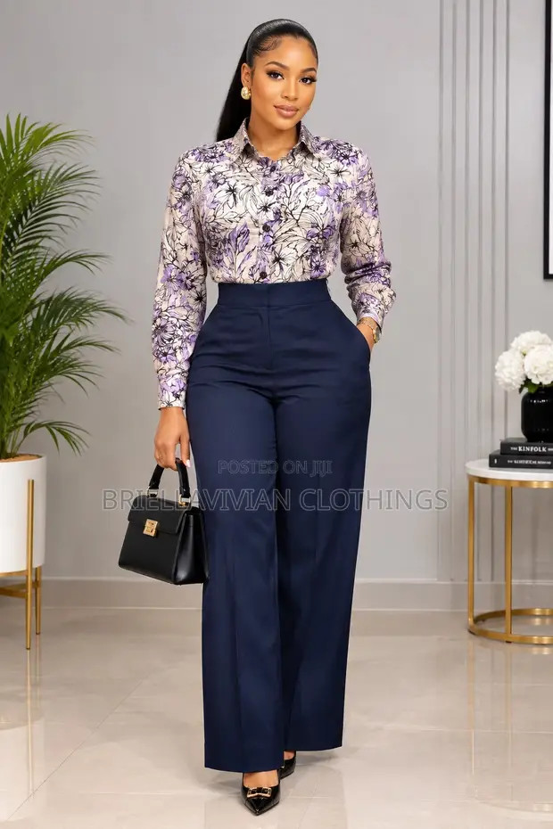 BriellaVivian Pants da Tops na Kasuwanci - 1