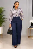 BriellaVivian Pants da Tops na Kasuwanci - 1