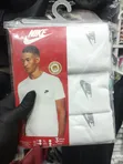 Nike Maza 100% Audugar Halitta Singlets - 3-in-1 Pack (Farin Kaya) - 1