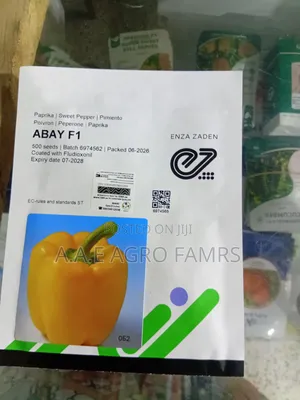 Abay F1 Yellow Sweet Pepper Seeds