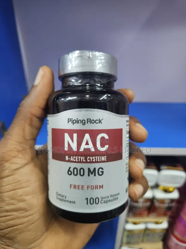 Piping Rock NAC 600mg (100 Capsules) - 1