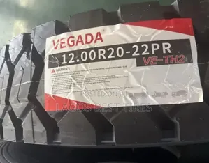 Brand New Vegada 12.00R20 Heavy-Duty Truck Tyre (22PR)