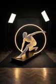 Humanoid Art Sculpture Floor Lamp - Brand New - 1