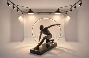 Humanoid Art Sculpture Floor Lamp - Brand New