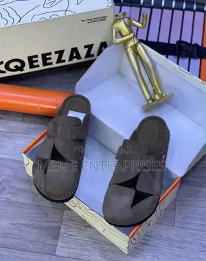 Birkenstock OG Rorin Kafa - Baƙar fata Suede