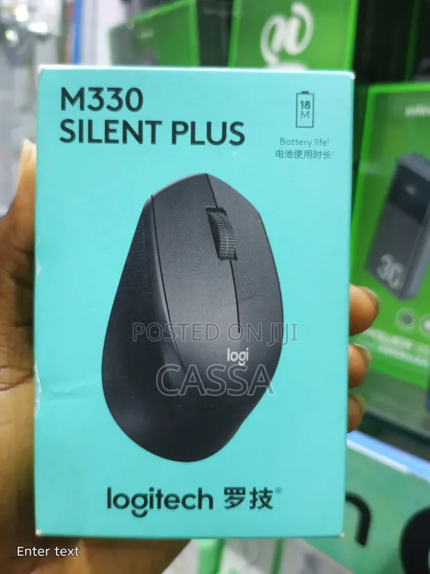 Logitech M330 Silent Plus Wireless Mouse - 1
