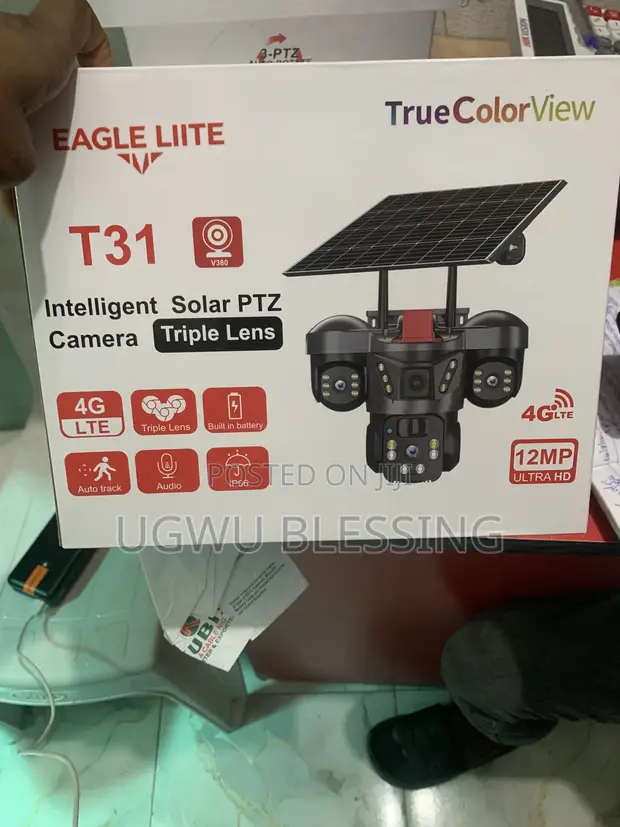T31 Mai Haske na Rana 4G LTE PTZ Kamara Mai Tsaro - Sau uku, 12MP - 1