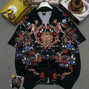 T-shirt na Tsohon Salo - Mai Bugun Button-Down na Retro