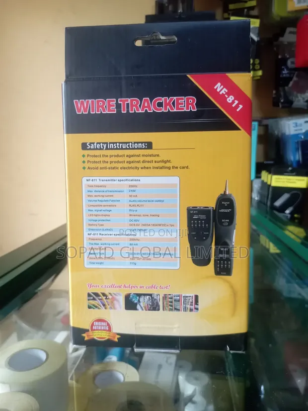Professional Wire Tracker & Cable Tester - 1
