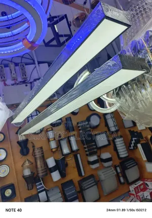 Modern Linear Drop Light - LED Pendant Ceiling Light