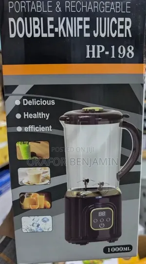 High Quality Rechargeable Juicer - Double Blade