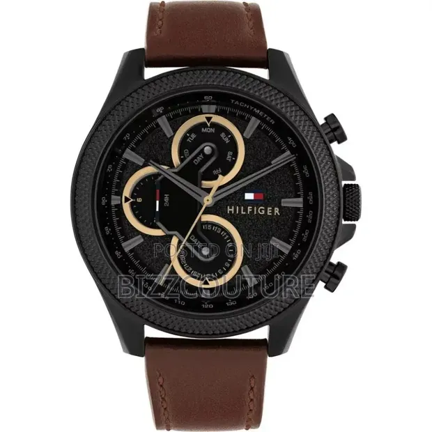 Original Tommy Hilfiger Men's Leather Watch - 1