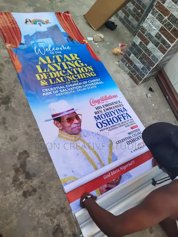 Roll Up Banner Printing in Lagos - 1