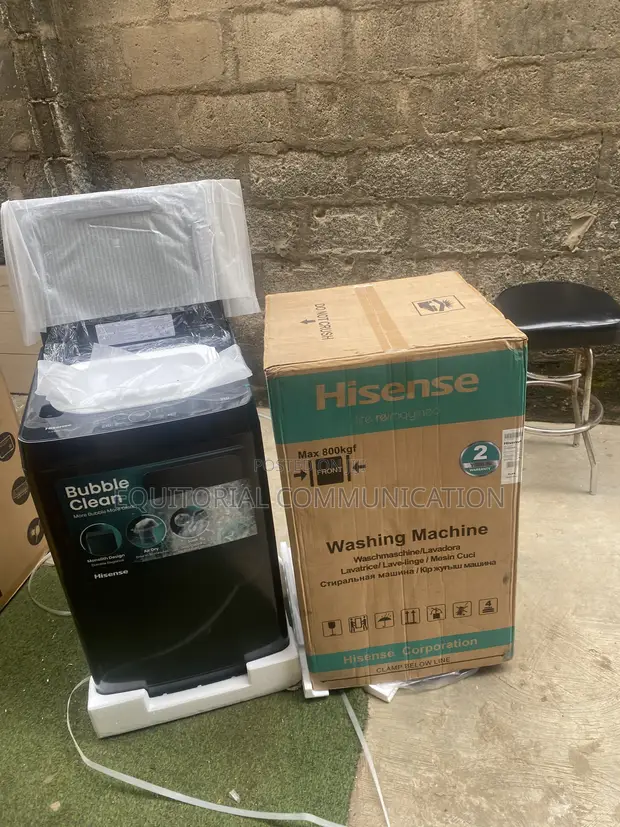 Hisense 9KG Fully Automatic Top Load Washing Machine - 1