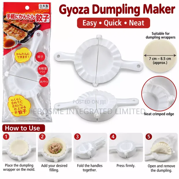 Japanese Gyoza Dumpling Maker Press - 1