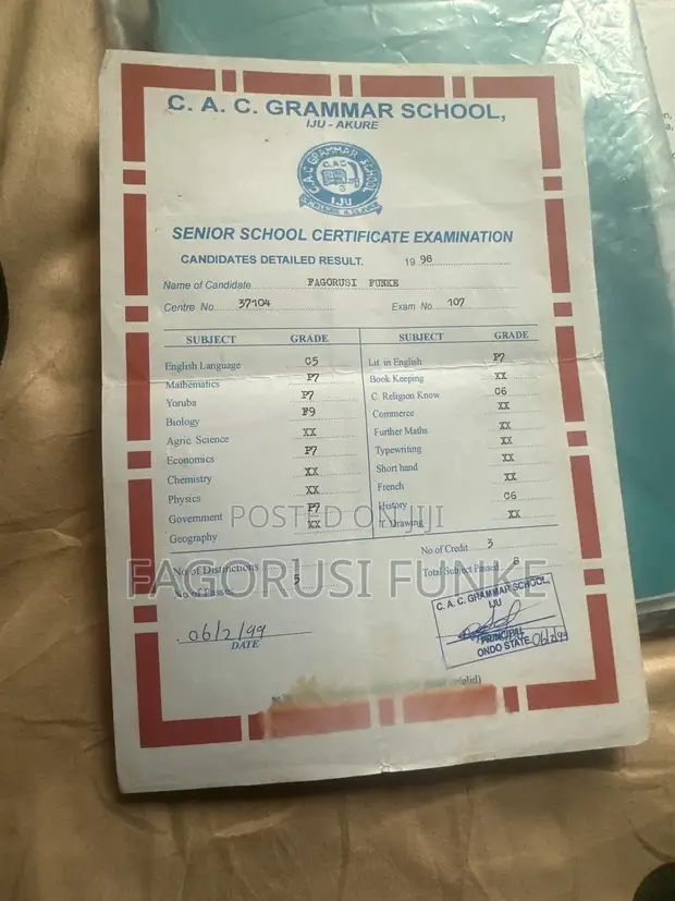Childcare & Babysitting CV - Fagorusi Funke Yemisi - 1