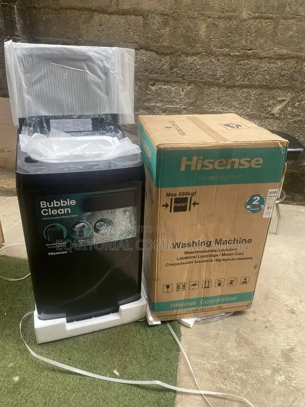 Hisense WT3K9022B Mesin Wanki Mai Cikakken Aiki 9KG - 1