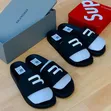 Burberry Slides - Black - 1