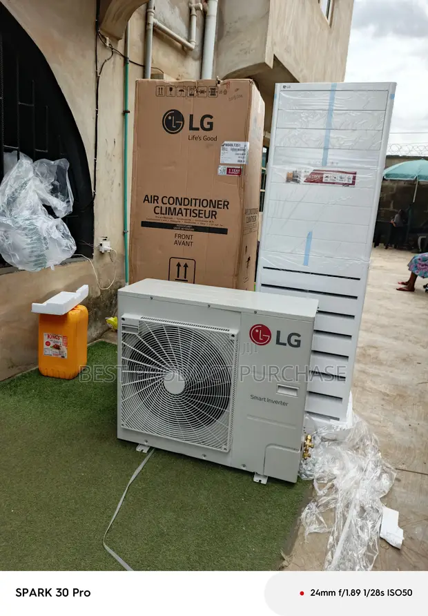 Brand New LG 5HP Commercial Floor AC APNO48LT3S1 - 1