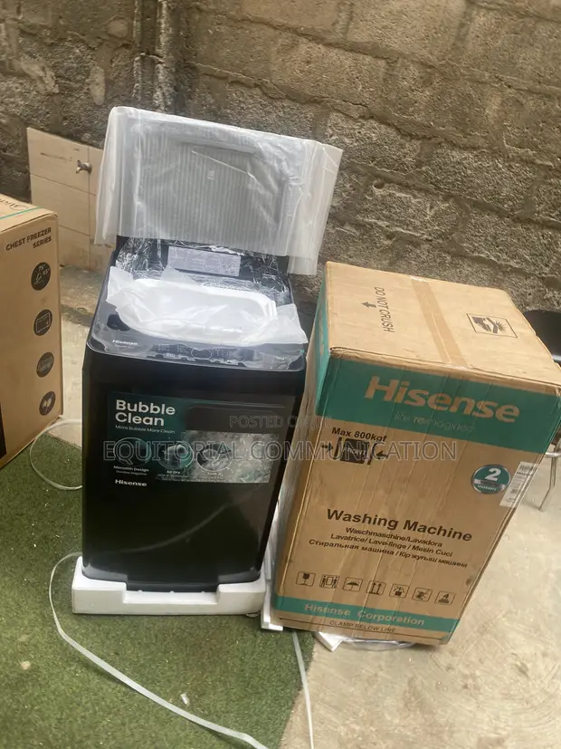 Hisense 9KG Automatic Top Load Washing Machine - 1