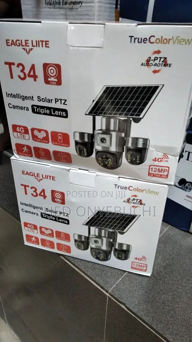 Cikakken PTZ CCTV Kamara Mai 3 Lens - 1