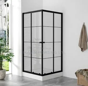 90cm x 90cm Shower Cubicle - Blackline