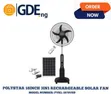 Polystar 18-inch 3-in-1 Rechargeable Solar Fan - 1