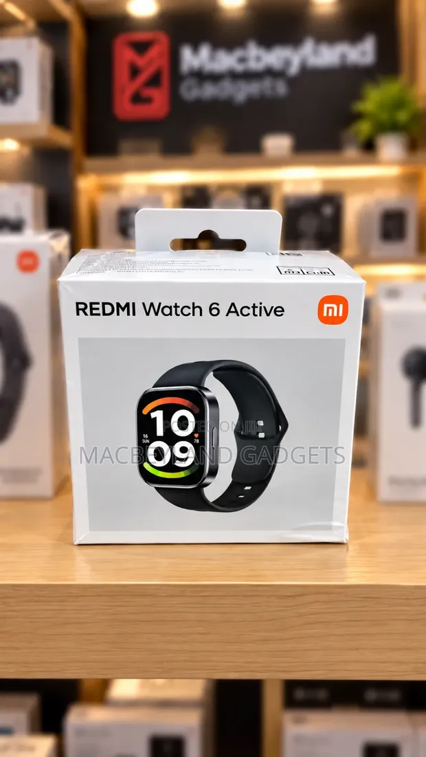 Xiaomi Redmi Watch 6 Active - Brand New, Black - 1