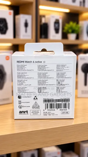 Xiaomi Redmi Watch 6 Active - Brand New, Black