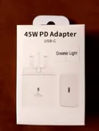 Original 45W Super Fast Charging Wall Adapter (EP-TA845) UK 3-Pin - 1
