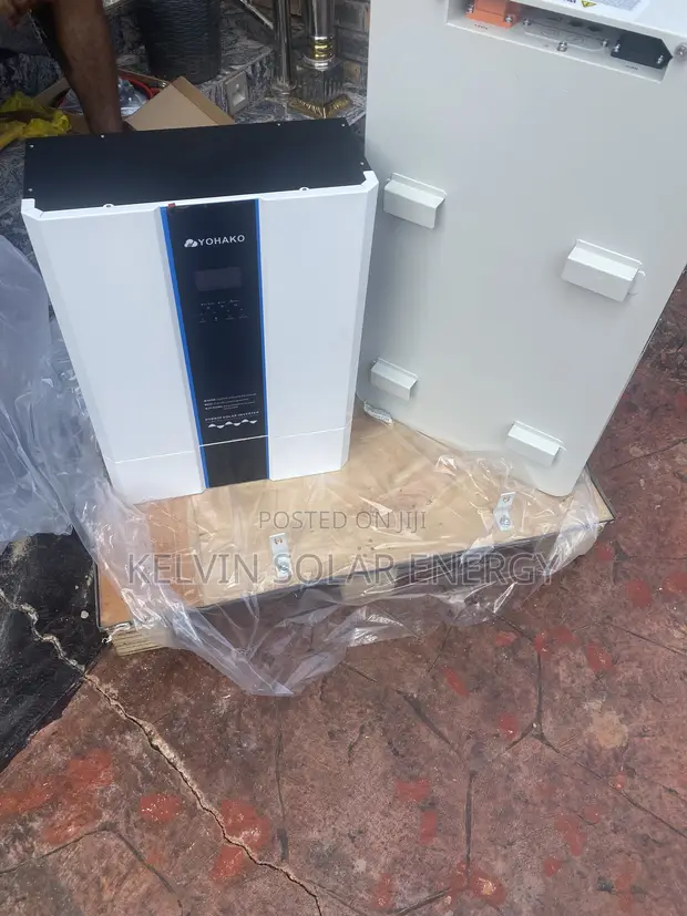 7.5Kva Hybrid Inverter, 10kWh Battery, 650W Solar Panel - 1