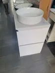 50cm Modern Wash Hand Basin tare da Marble Top - 3