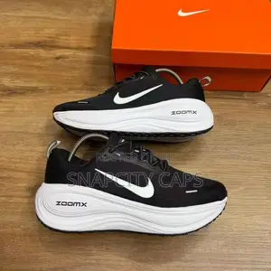 Nike ZoomX Vomero Sneakers - Black/Grey/White Blue/White Orange