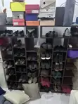 Home Interiors Brown Shoe Rack (Used) - 1