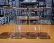 7 Piece Airtight Acrylic Food Storage Canisters tare da Bamboo Lids - 1
