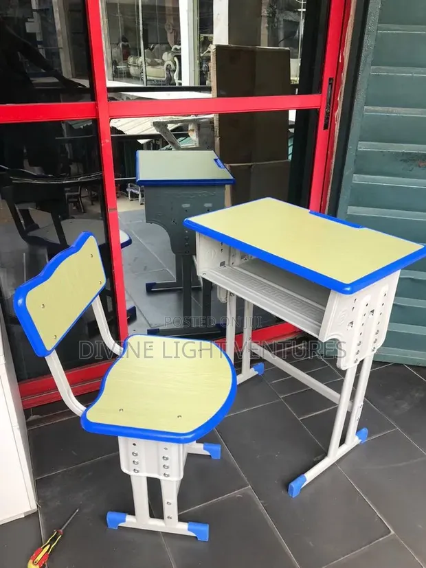 Imported Reading Table and Chair Set - 1