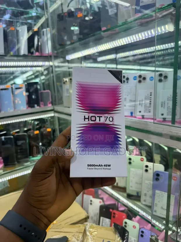 New Infinix Hot 70 256GB Blue - 1