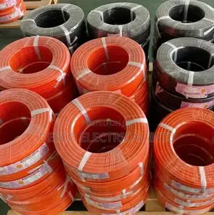10mm 1-Core DC Cable - Pure Copper, Made in Turkey