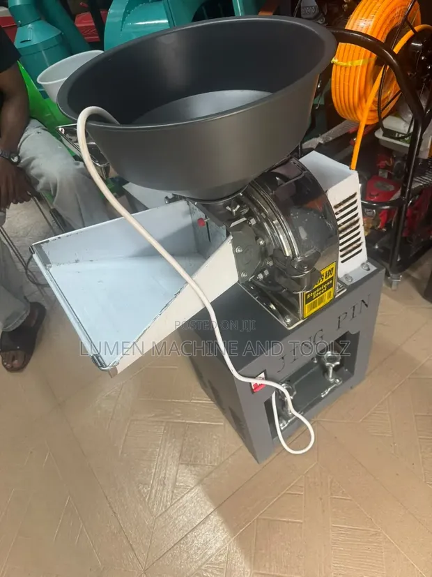 Jing Pin Stainless Steel Electric Grain Grinder / Disc Mill - 1