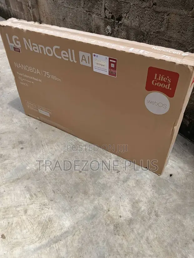 LG 75'' Nano80A 4K UHD Smart TV - 1