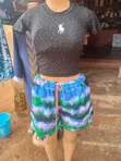 Ankara Shorts - Classic Blue - 2