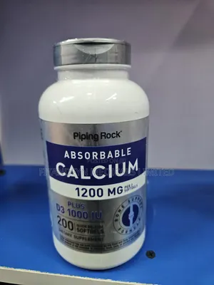 Piping Rock Absorbable Calcium + D3 Supplement