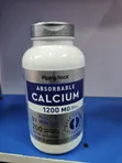 Piping Rock Absorbable Calcium + D3 Supplement - 1