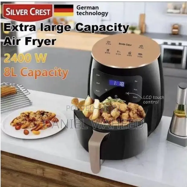 Silver Crest 8L Babban Dijital Air Fryer - 1