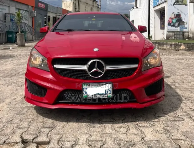 Mercedes-Benz CLA-Class CLA 250 4MATIC Sedan 2014 Red - 1