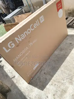 LG nano80A 75-inch TV