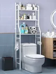 Brand New Toilet Rack - Black & White - 2