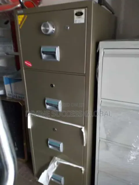 Gubabi 4 Drawer Fireproof Cabinet - 1