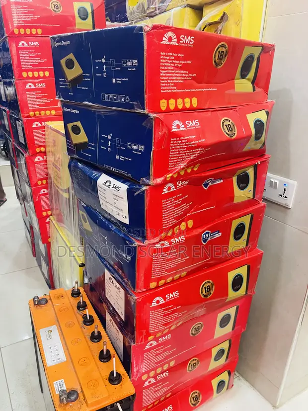 6.5kVA 48V SMS Hybrid Solar Inverter (Refurbished) - 1