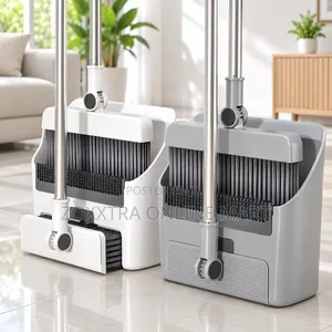 4-in-1 Foldable Brush & Dustpan Set